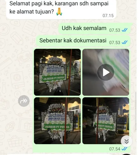 Pengiriman Papan Bunga Selamat Waringinsari Langensari