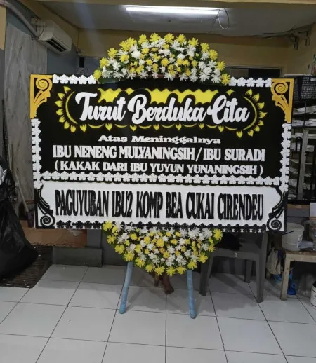 Papan Bunga Duka Waringinsari Langensari